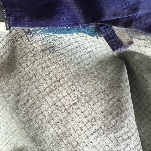 Vintage Patagonia Windbreaker Blue and Purple Jacket Size Small - Picture 9 of 10